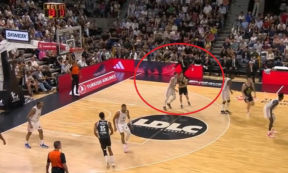 IMA JOŠ DA UČI Pogledajte šta je trener u Partizanu morao da uradi kako bi pomogao Doužeru da se snađe (VIDEO)