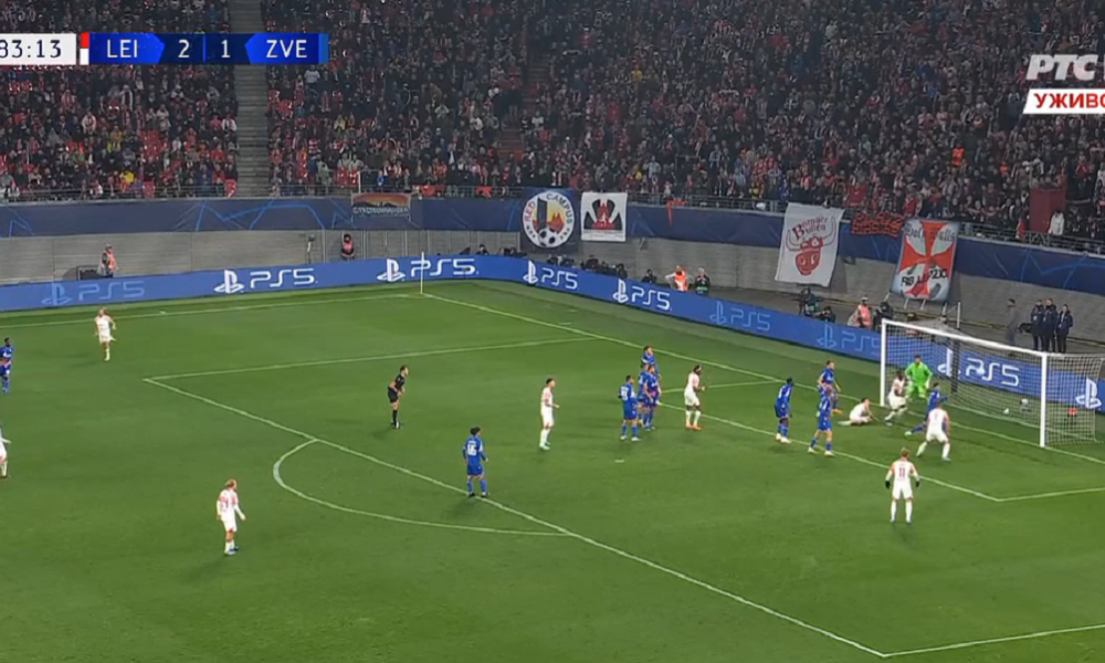 MALO JE OVO NEOZBILJNO Mladi Nedeljković se „pokida“ da spreči gol, ostali gledaju! Olmo za 3:1 (VIDEO)