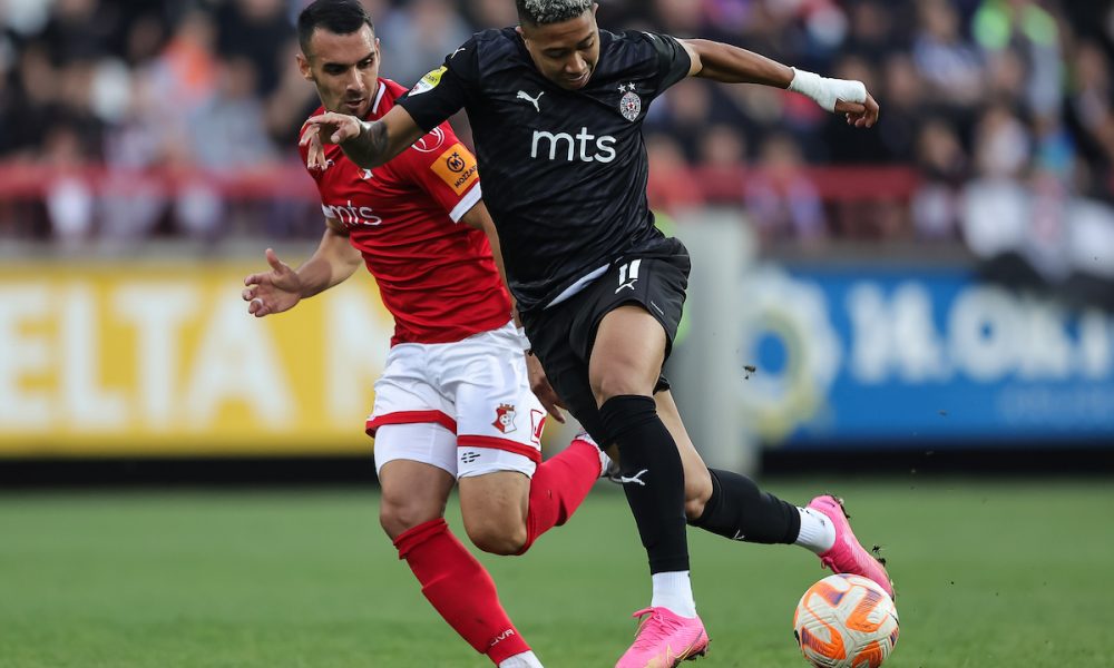 ŠEPRTLJA Nesrećni autogol Jovanovića za vođstvo Partizana od 2:0 (VIDEO)