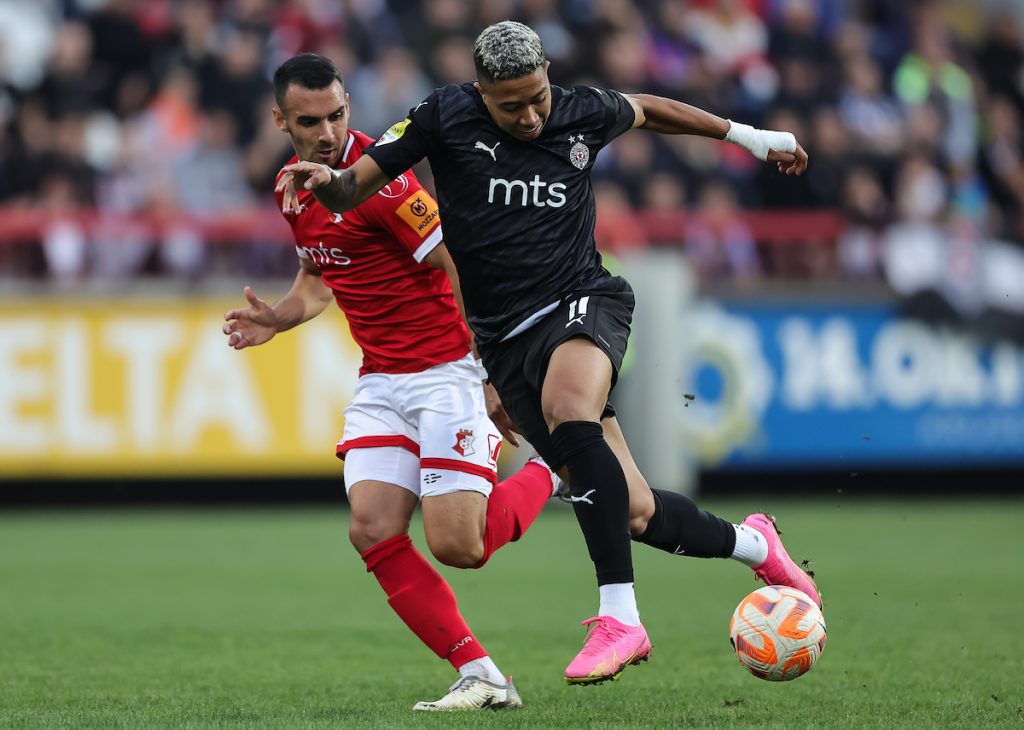 ŠEPRTLJA Nesrećni autogol Jovanovića za vođstvo Partizana od 2:0 (VIDEO)