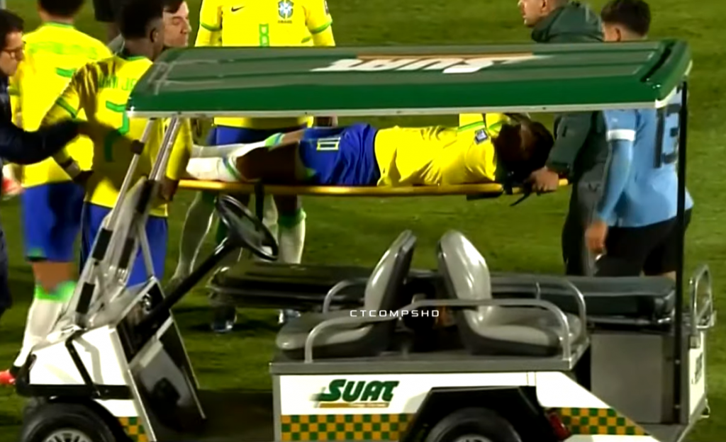Teška povreda Nejmara! Brazil u Urugvaju izgubio i bodove i zvezdu! (VIDEO)