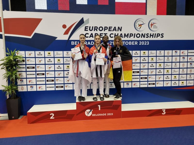 Četiri zlatne medalje srpskih tekvondista na EP za kadete i pionire u Beogradu