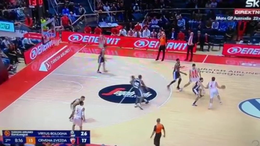 DOMINACIJA VIRTUSA Teodosić podigao Zvezdu na momenat, ali se sunovrat nastavio (VIDEO)