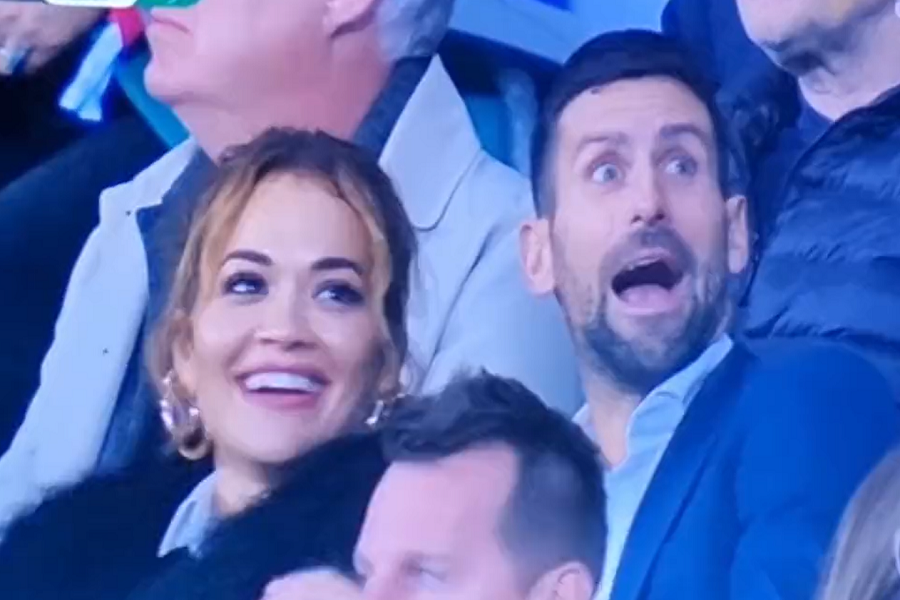 NOLE I RITA ORO ZAJEDNO NA FINALU Đoković uhvaćen u društvu omražene pevačice! Kada su završili u kadru rekcija mu je bila urnebesna (VIDEO)