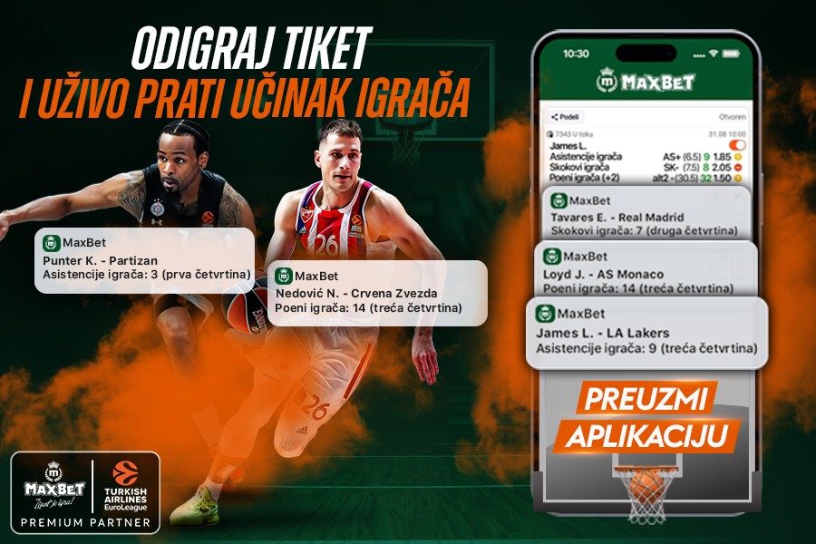 Da ti ništa ne promakne… Prati učinak igrača uživo!