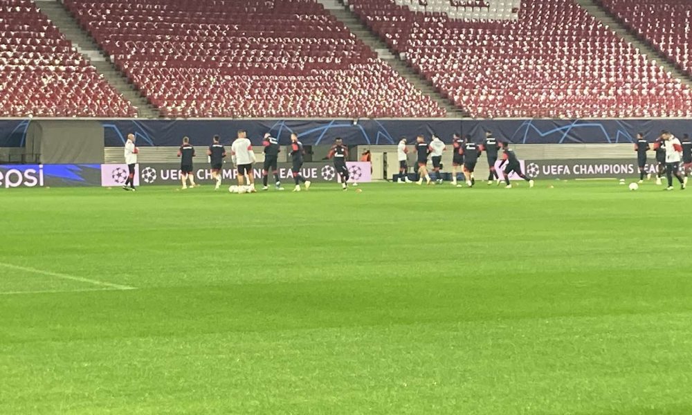 ZVEZDA OSETILA TEREN Fudbaleri srpskog šampiona odradili trening pred duel u Lajpcigu (VIDEO)