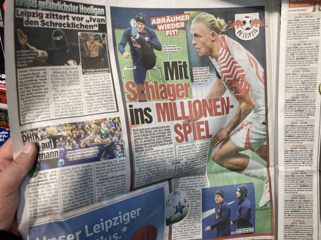 LAJPCIG NA OPREZU Novine se u strahu prisećaju Bogdanova (FOTO)
