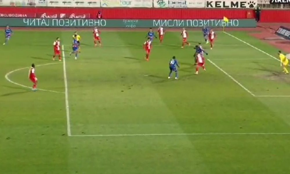 POKLON NOVOSAĐANA Bukari opet zatresao mrežu Vojvodine i to posle neverovatne greške defanzivca (VIDEO)