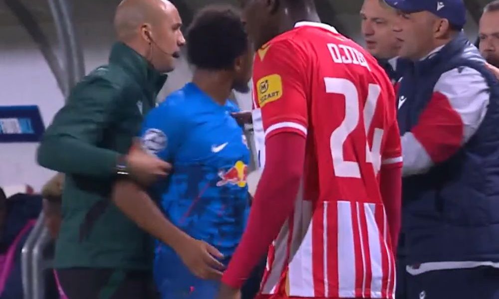 INCIDENT PORED TERENA Crveni karton u redovima Zvezde! Pogledajte celu situaciju (VIDEO)