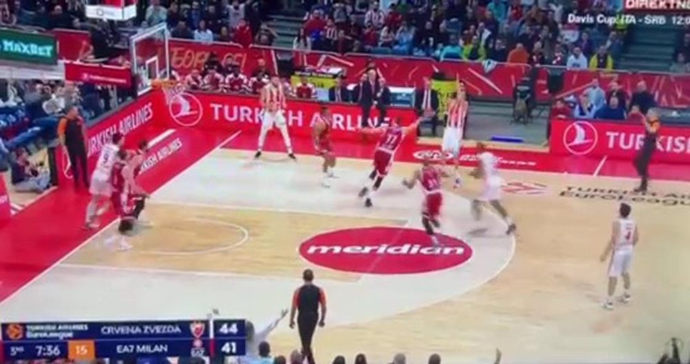 ZVEZDA IZLUĐUJE MESINU Crveno-beli fantastični na startu drugog poluvremena (VIDEO)
