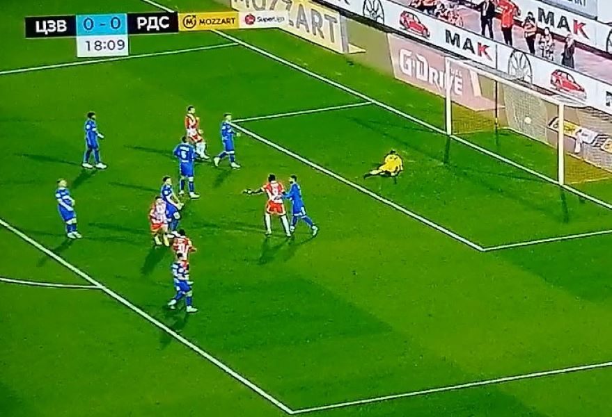 MLADI FUDBALER U PRAVOJ FORMI Zvezda povela protiv Radnika golom Mijatovića (VIDEO)