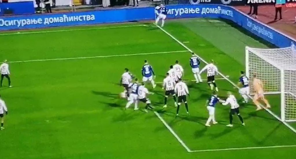 ŠOK U HUMSKOJ Partizan gubi od TSC-a sa 2:0! Prvi gol iz kornera, Ćirković kao nekad Piksi (VIDEO)