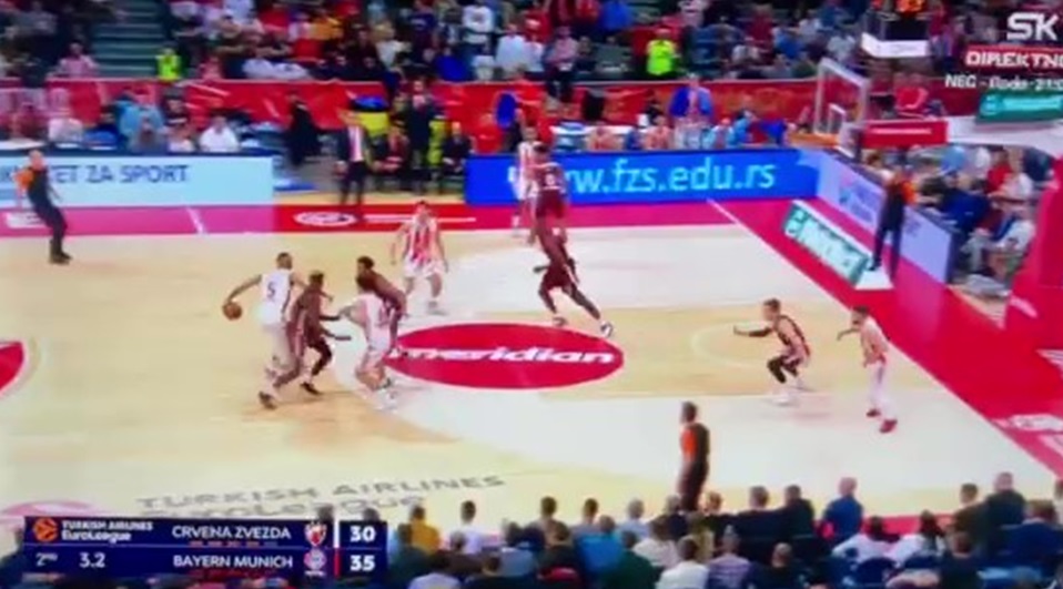 TROJKA HANGE UZ ZVUK SIRENE Potez za skok samopouzdanja – Zvezda ima „minus dva“ na poluvremenu (VIDEO)
