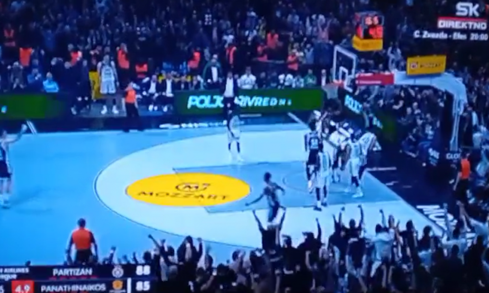 ALEJ-UP KOJI JE ZAKUCAO PAO Panter za Ledeja i erupciju u „Areni“ (VIDEO)