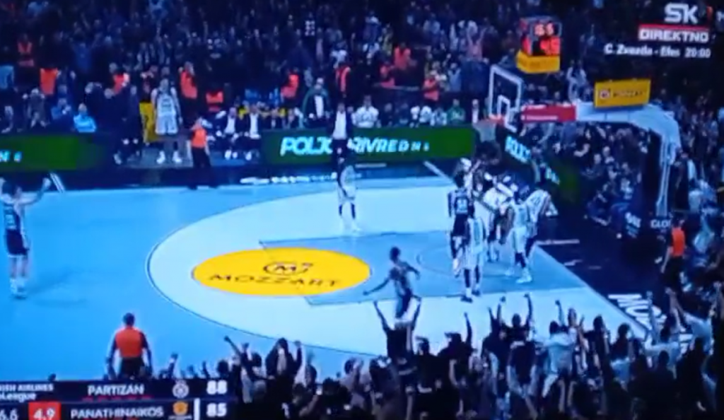 ALEJ-UP KOJI JE ZAKUCAO PAO Panter za Ledeja i erupciju u „Areni“ (VIDEO)