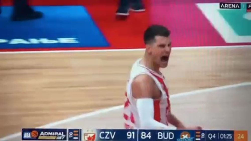 REAKCIJA SVE GOVORI Nedović trojkom potvrdio pobedu, pa pokazao koliko mu to znači (VIDEO)