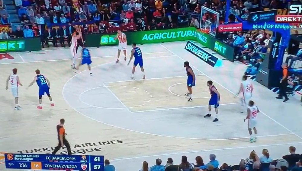 ZVEZDA NA „-3“ PRED POSLEDNJU DEONICU Zakucavanja Tobija i Ilića, pa pet vezanih poena Gedraitisa (VIDEO)