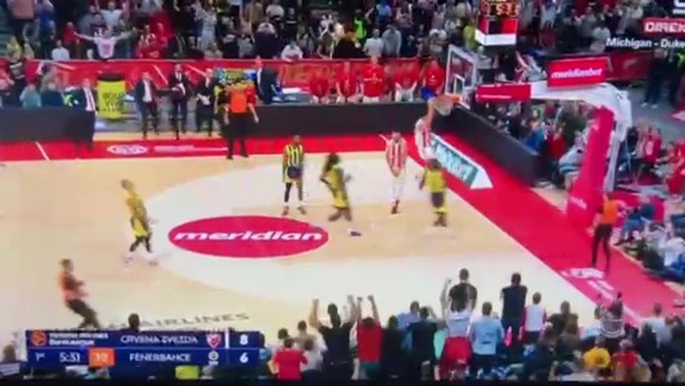 ODLIČAN POČETAK ZVEZDE Fenomenalna odbrana i vrhunska rešenja u napadu (VIDEO)