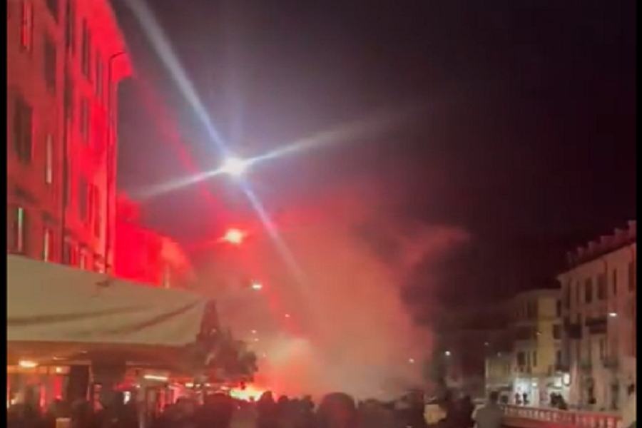 KRVAVA UVERTIRA PRED LIGU ŠAMPIONA Žestoka tuča pristalica Milana i PSŽ-a, navijaču iz Francuske se bore za život (VIDEO)