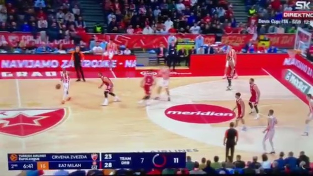 MASKA MU NE SMETA Lucidna asistencija Nejpira i trojka Gedraitisa (VIDEO)