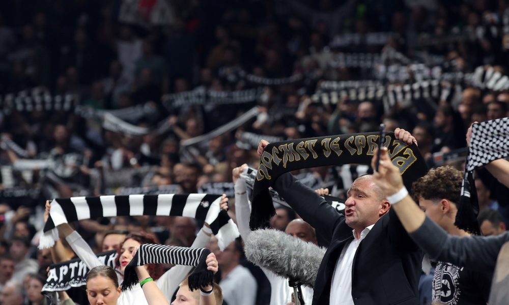 ŽESTOKO Evroliga kaznila Partizan! Sankcija se odnosi i na meč sa Zvezdom