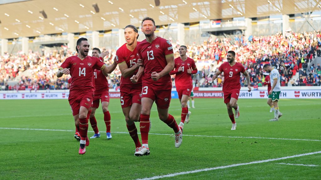 GOL, GOL, GOL Srbija povela u meču odluke! Kakav momenat za prvi pogodak u reprezentaciji! (VIDEO)
