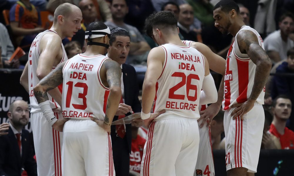 LOŠA VEST Zvezda bez važnog igrača protiv Baskonije! Previše ga boli da bi bio na terenu…