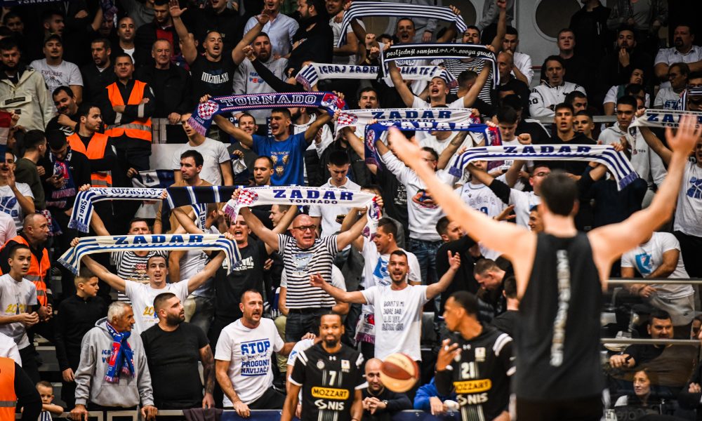 PREKID U ZADRU Nesportsko ponašanje navijača na Partizanovoj utakmici je bilo sankcionisano! (VIDEO)