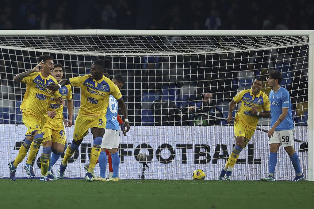 DEBAKL NAPOLIJA U KUPU ITALIJE Frosinone ponizio šampiona na „Maradoni“ (VIDEO)