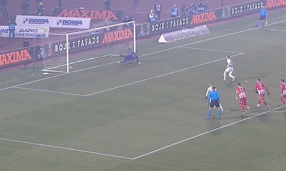 PARTIZAN VODI U DERBIJU! Natho savladao zemljaka iz penala (VIDEO)