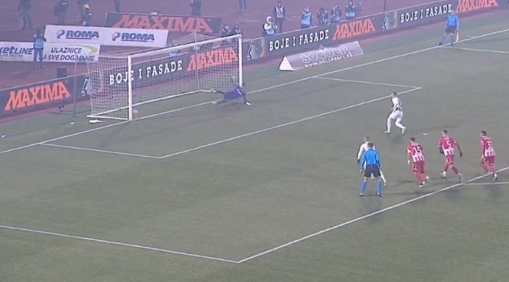 PARTIZAN VODI U DERBIJU! Natho savladao zemljaka iz penala (VIDEO)