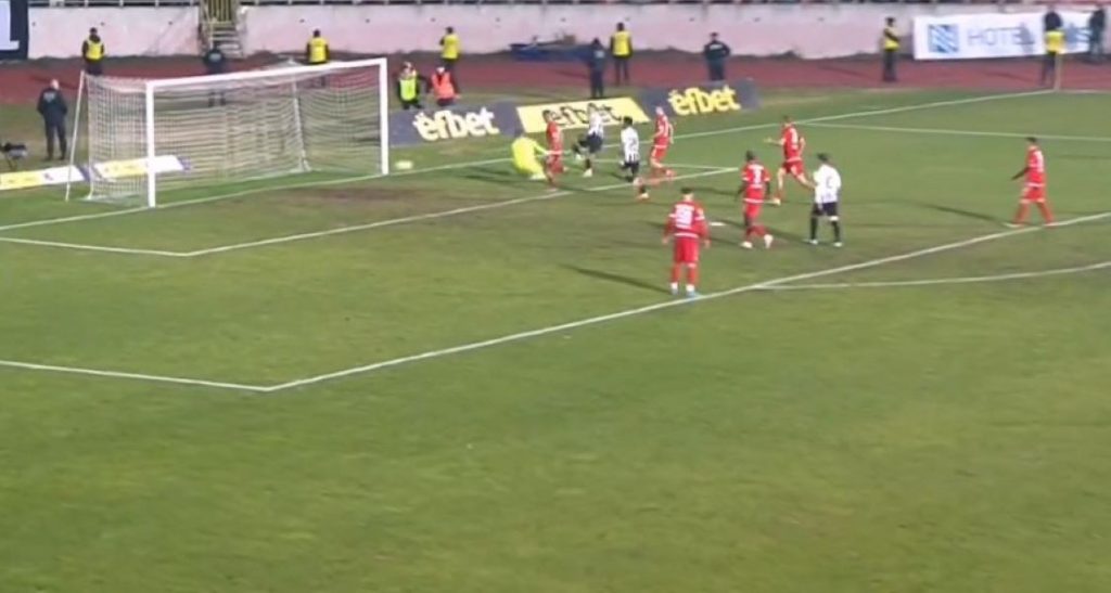 PARTIZAN POVEO U NIŠU Saldanja pogodio mrežu i tako kaznio Jamkama za promašaj (VIDEO)