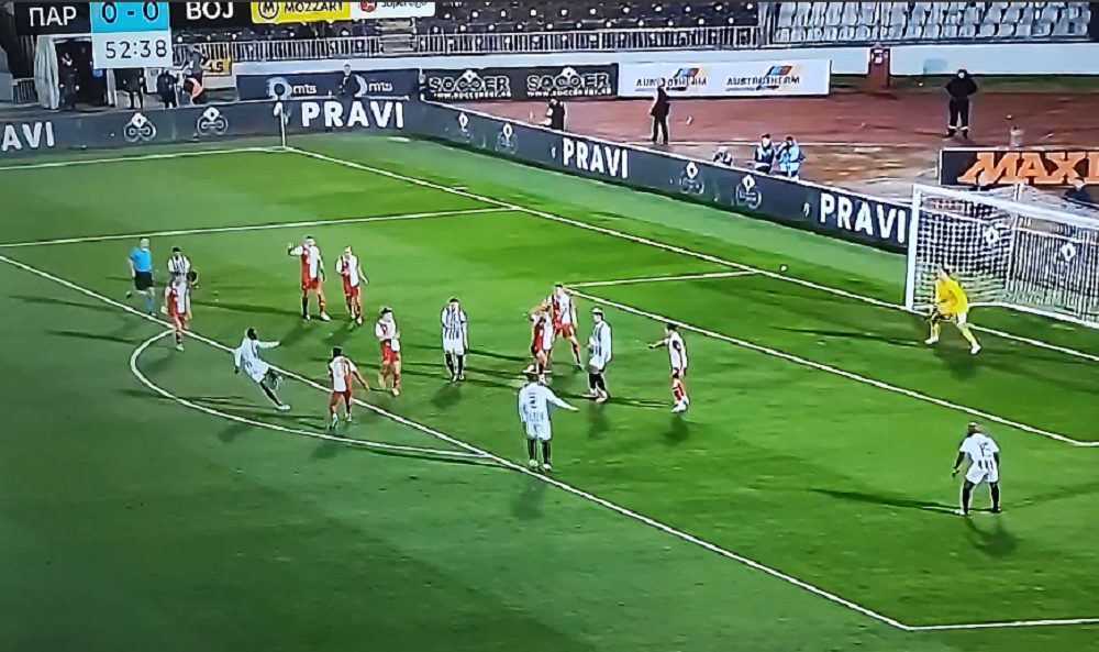SAD SE LAKŠE DIŠE U HUMSKOJ Kanute lepim golom doneo prednost Partizanu (VIDEO)