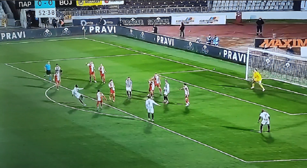 SAD SE LAKŠE DIŠE U HUMSKOJ Kanute lepim golom doneo prednost Partizanu (VIDEO)