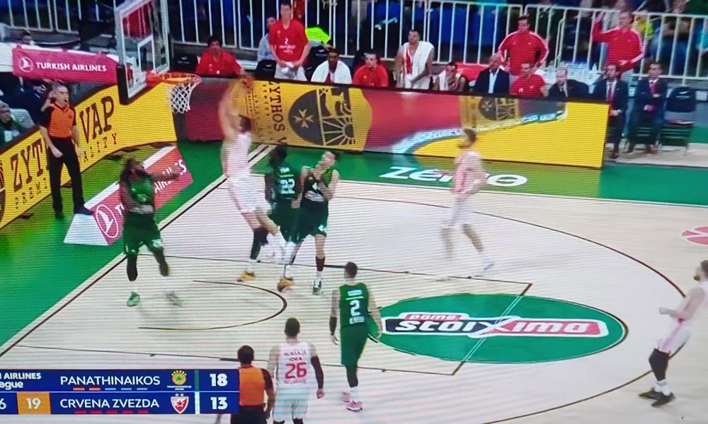 ZVEZDA SJAJNA U TRANZICIJI Kontra Jaga i Mitrovića u NBA stilu (VIDEO)