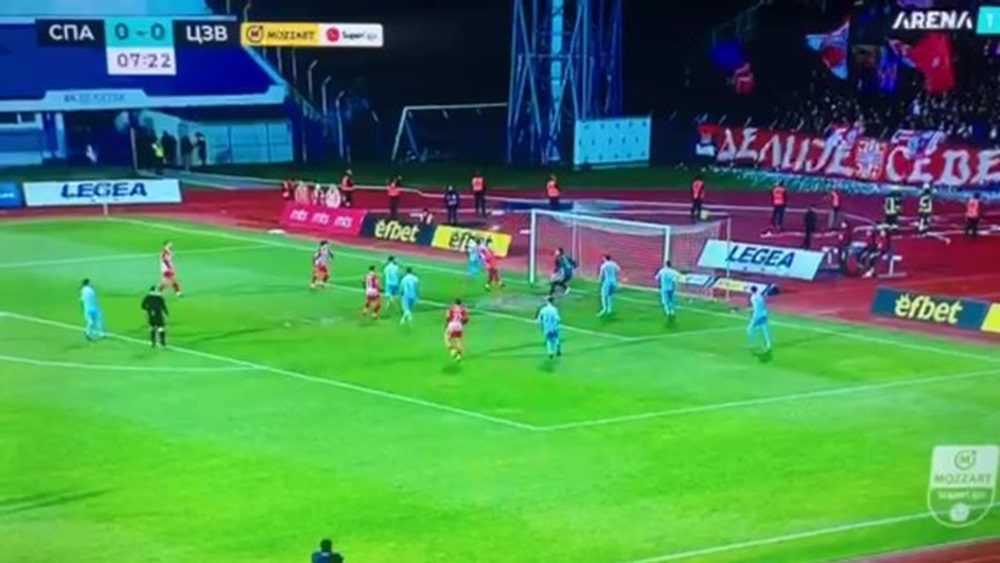 ZATRESLA SE PREČKA U SUBOTICI Zvezda pripretila preko Ndiajea (VIDEO)