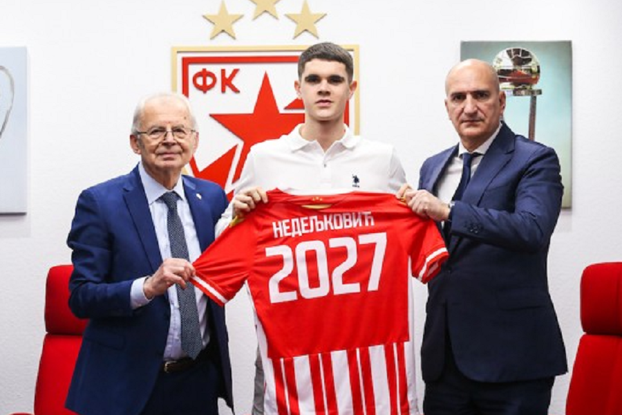 OBEĆANO – ISPUNJENO Nedeljković produžio ugovor sa Crvenom zvezdom, evo šta je poručio… (VIDEO)