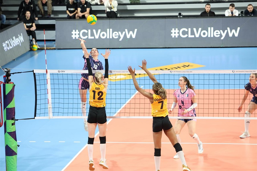 LIGA ŠAMPIONA Odbojkašice Jedinstva pokazale zube i osvojile set protiv prvaka Evrope