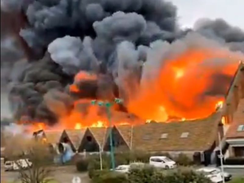 UŽAS Gori dvorana francuskog prvoligaša (VIDEO)