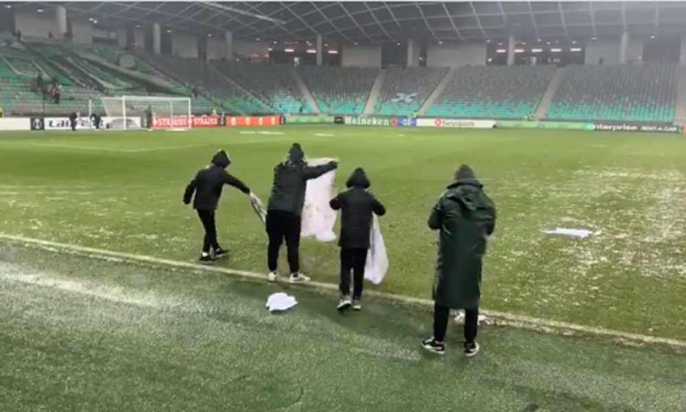 U „VELIKOM BRATU“ SU ŠERPAMA VRUĆE VODE HTELI DA ZAGREJU HLADAN BAZEN U Ljubljani su juče pokušali da peškirima osuše natopljen teren (VIDEO)