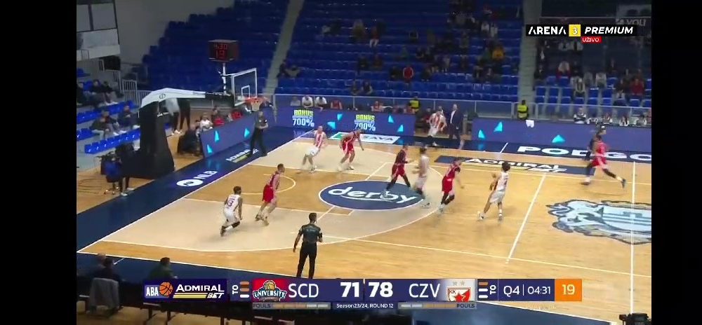 TEODOSIĆ ODUŠEVIO PUBLIKU U MORAČI Magija Zvezdinog plejmejkera izazvala divljenje svih gledalaca u hali (VIDEO)