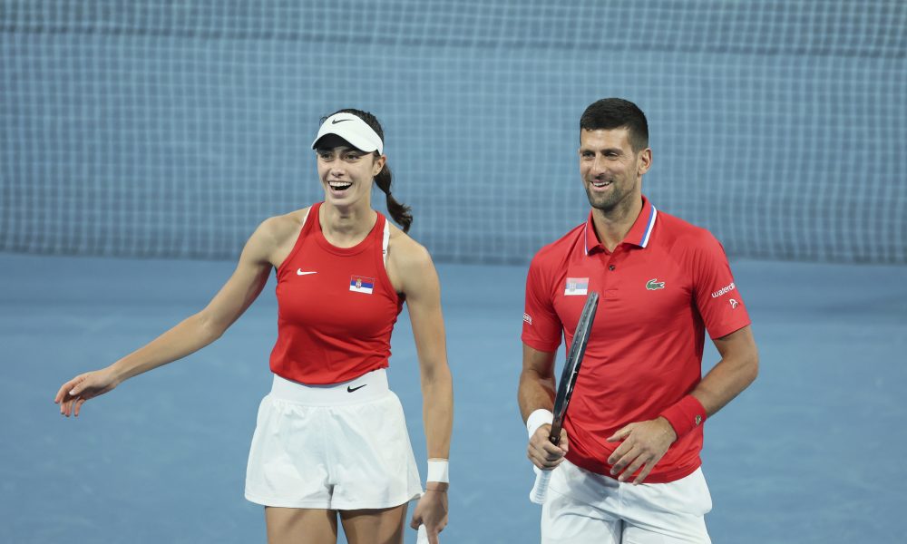 BRAVO Srbija bolja od Kine na Junajted kupu! Olga na ivici suza, Novak u euforiji! Blizu je četvrtfinale! (VIDEO)