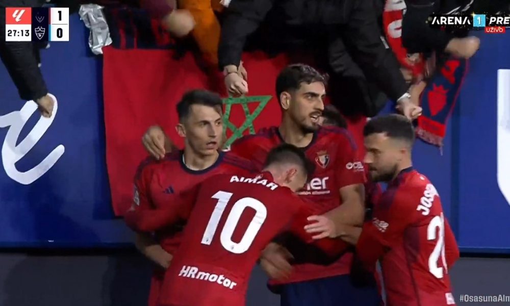 LA LIGA Nova nemoć Almerije! Partizanov zaboravljeni sin na terenu posle dva meseca! Izazvao je sudar, pa meč završio kao da je plivač (FOTO)