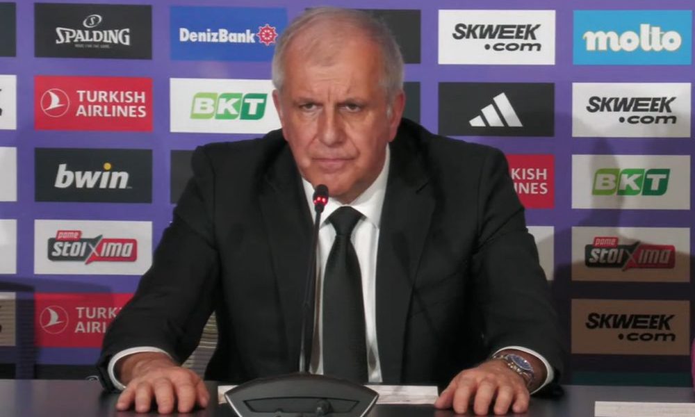 ČUDNO Obradović im doneo pet titula Evrolige, a Grci nisu imali šta da ga pitaju! Nikad kraće izlaganje trenera Partizana! (VIDEO)
