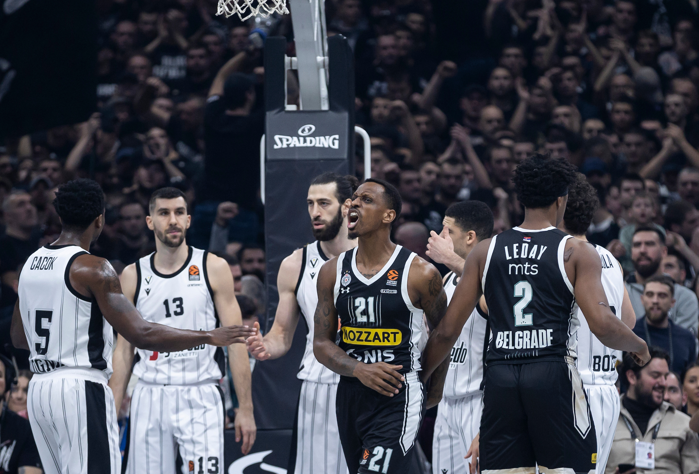 Duel Partizana i Virtusa u Beogradu (Foto: Starsport)