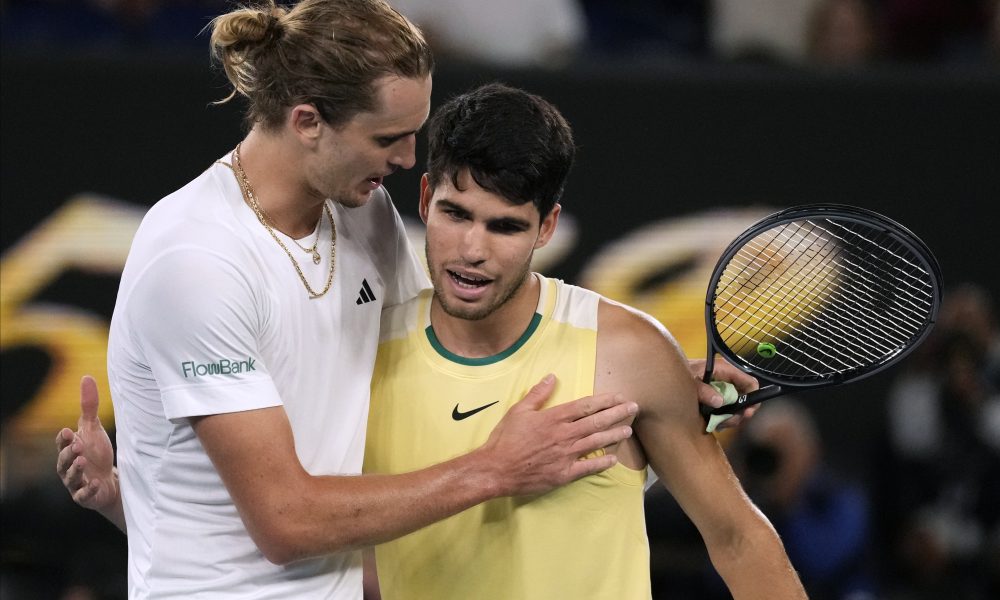 NAJVEĆA POBEDA Zverev u polufinalu Australijan opena! Alkaraz nema baš devet života
