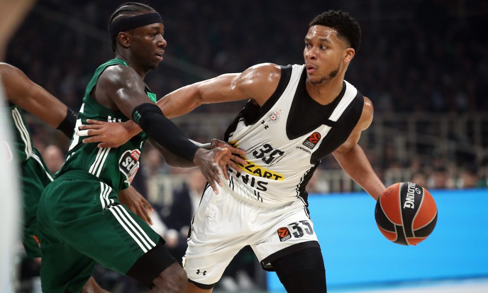 SOLIDAN OTPOR, ALI NIŠTA VIŠE Partizan stao u poslednjoj četvrtini i doživeo poraz u Atini! Izgubljene lopte su skupo koštale (VIDEO)