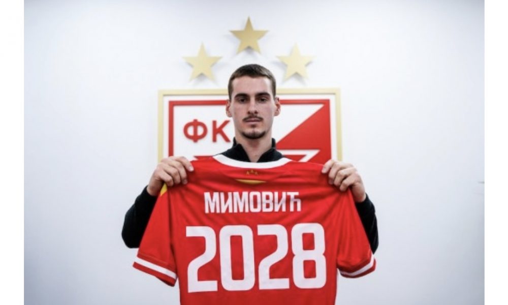 ZVEZDA VEĆ SPREMA ZAMENU ZA NEDELJKOVIĆA Talentovani Mimović potpisao do 2028. godine