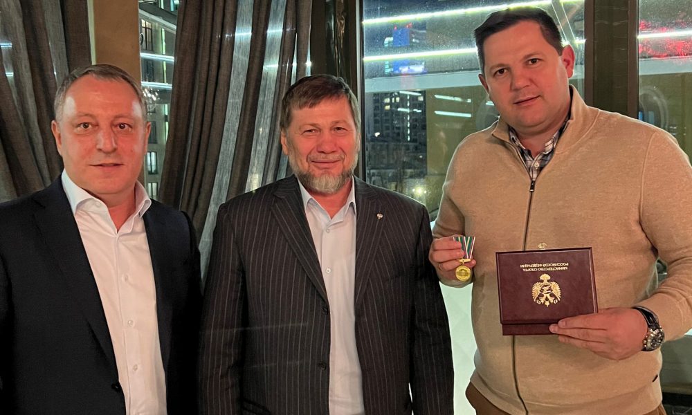 VELIKA ČAST ZA SRPSKI SPORT Borovčaninu orden Ministarstva sporta Ruske Federacije