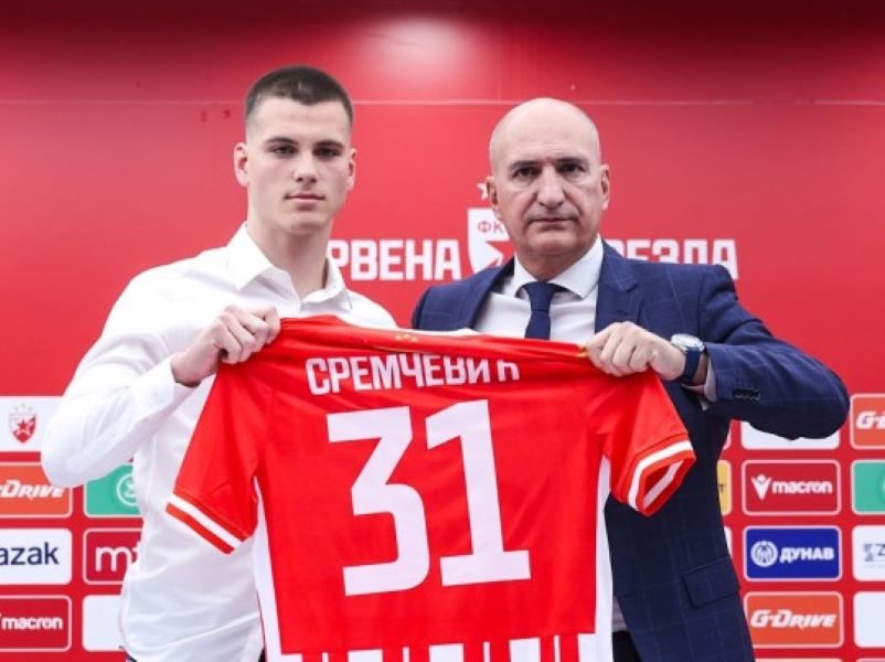 Sremčević pojačao Zvezdu: Ugovor mi ne predstavlja teret, već vetar u leđa (VIDEO)